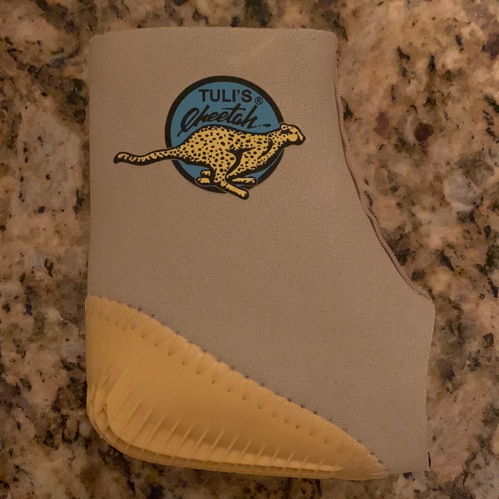 Tuli’s Cheetah heel cup for heel pain